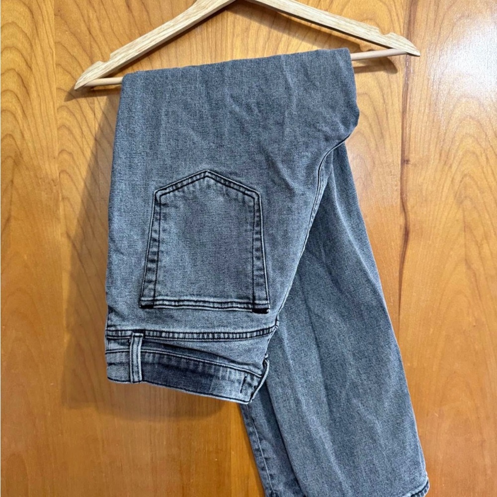 Abercrombie & Fitch Gray Straight Leg Jeans